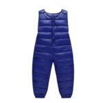 Kombinezon dziecięcy puchowy bez rękawów