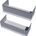 Osłona balkonowa z oczkami Szary 6mx0.9m