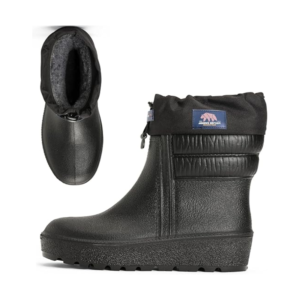 Damskie kalosze zimowe ocieplane wodoodporne czarne rozmiar 41