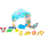SMALL FOOT: ZESTAW OCEAN Z FIGURKAMI