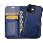 Etui OCASE dla Iphone 12/12 PRO 6,1" 2w1 Granatowe