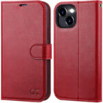 Etui OCASE dla Iphone 15 6,1" czerwony