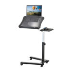 Stabilny stolik pod laptopa na 4 kółkach