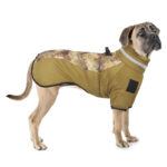 Pikowana kurtka moro dla dużego psa 3XL