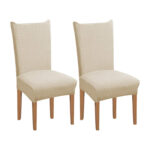 Rozciągliwe pokrowce na krzesła 2 sztuki rozmiar M