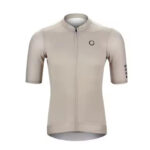 Kremowa koszulka rowerowa z krótkim rękawem M