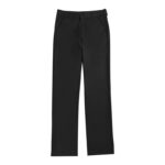 Męskie czarne spodnie materiałowe