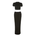 Damski letni komplet Top + Spódnica rozmiar S