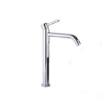 Chromowana bateria umywalkowa