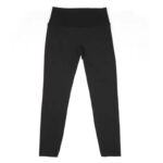 Czarne legginsy fitness z wysokim stanem S