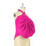 Damski Top/bluzka z dużą kokardą