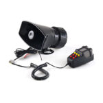 Syrena alarmowa z głośnikiem i mikrofonem