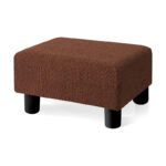 Nowoczesny Tapicerowany Podnóżek