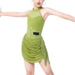 Sukienka/body do tańca z frędzlami rozmiar 160