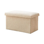 Elegancka pufa ze schowkiem 40x25x25 cm