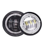 Reflektory LED 2 sztuki 4,5 z DRL i Kierunkowskazem Okablowanie do motocykla