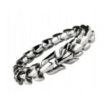 Męska Bransoleta Stalowa 19cm