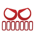 Przednie Wkładki Grilla do Jeep Renegade 2015-2018