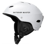 Kask narciarski L 55-61 cm biały z wentylacją