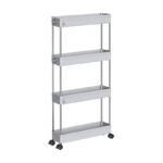 Wózek kuchenny 4-poziomowy organizer do kuchni łazienki