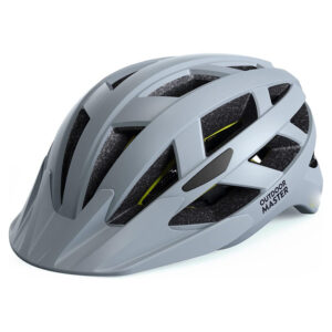 Kask rowerowy sportowy L 57-61 cm szary