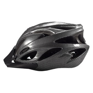 Kask rowerowy sportowy L 57-61 cm karbonowy z daszkiem