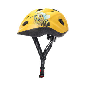 Dziecięcy kask rowerowy pszczółka żółty rozmiar S 48-54 cm