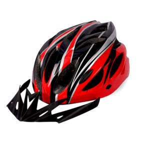 Kask rowerowy szosowy z daszkiem wentylowany L 58-61 cm