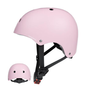 Kask rowerowy hulajnogowy różowy M 55-57 cm