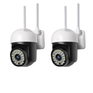 Zestaw 2x Kamera zewnętrzna WiFi IP66 obrotowa 1080p