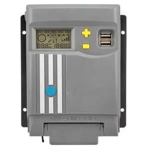 Sterownik solarny 12V/24V z wyświetlaczem LCD