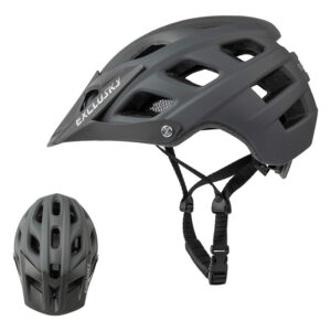 Kask rowerowy sportowy MTB Enduro Czarny L 56-61 cm