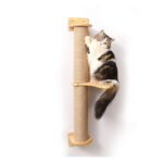 Mini drapak dla kota na ścianę  z platformą