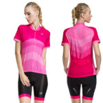 Damski strój rowerowy kolarski Xl/XXL Krótkie koszulka spodnie wkładka