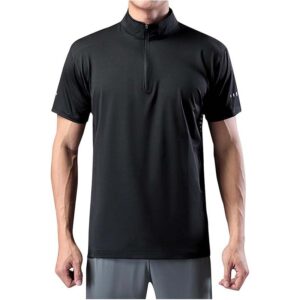 Koszulka sportowa męska rozpinana do połowy rower tenis siłownia L/XL