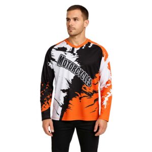 Koszulka sportowa rowerowa kolarska luźny krój długi rękaw XL/2XL