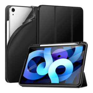 Etui silikonowe do iPad 10.8 2020 czarne składane