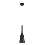 Nowoczesna czarna lampa wisząca E27 loft industrial
