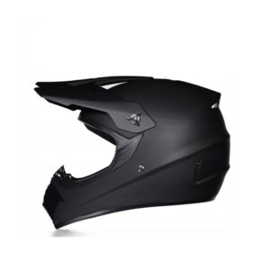 Kask crossowy motocyklowy M 57–58 cm czarny mat