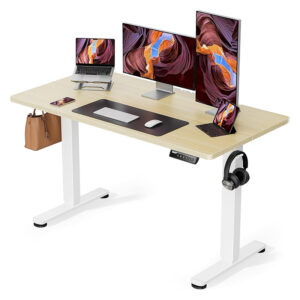 Ergonomiczne biurko do pracy z regulacją wysokości