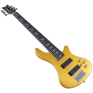 Gitara elektryczna 6-strunowa złota