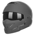 Kask motocyklowy z blendą przeciwsłoneczną L 57–58 cm