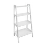 Biały regał łazienkowy 4-poziomowy