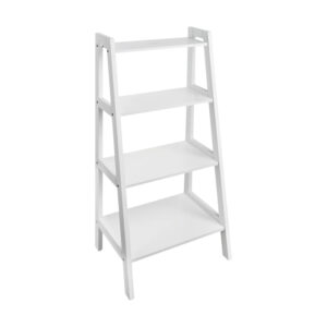 Biały regał łazienkowy 4-poziomowy