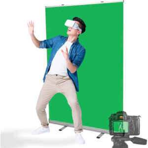 Składany Green Screen 200×150 cm profesjonalne tło do nagrań