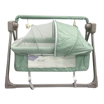 Kołyska łóżeczko elektryczne z pilotem bujak autoswing Moskitiera