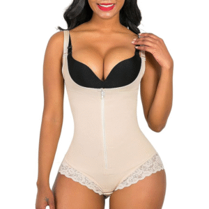 Damskie body modelujące gorset beżowy M EU 38–40