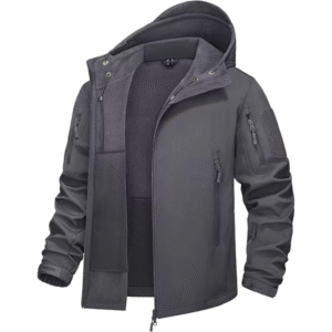 Męska szara kurtka softshell wodoodporna XXL