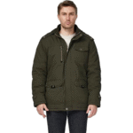 Męska zielona parka ocieplana XXL