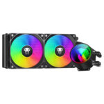 Wodne chłodzenie procesora 240 mm ARGB Intel LGA 1700 AM5 ciche RGB